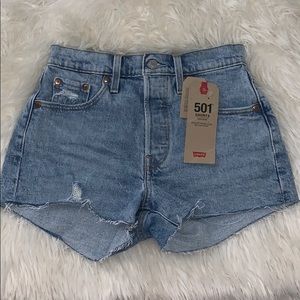 Levi’s High Rise 501 Shorts